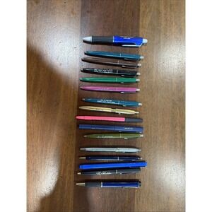 16- Vintage Promotional Pen's BIC, Ritepoint, Kwik Klik, Others
